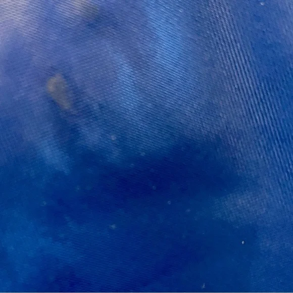 Vintage Kansas City Kelly’s Westport Blue Satin Sportswear Jacket - Picture 4 of 4